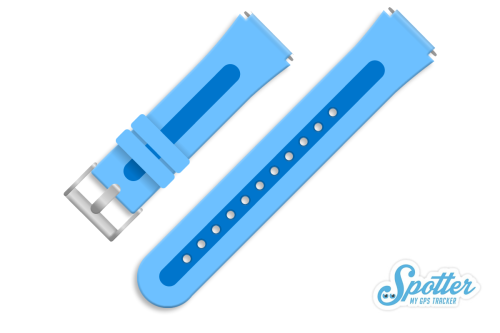 Correa de reloj Spotter azul – GPS Watch Explorer
