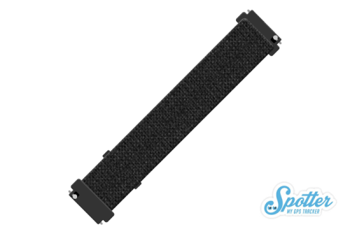 Correa de reloj Spotter con velcro y ajustable - Negro