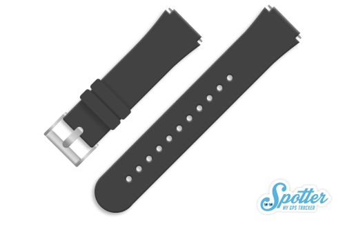 Correa de reloj Spotter negra - GPS Watch Explorer